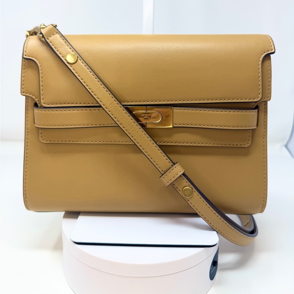 Tory Burch Lee Radziwill Shoulder Bag in Macadamia NWT $796 retail - Picture 4 of 16